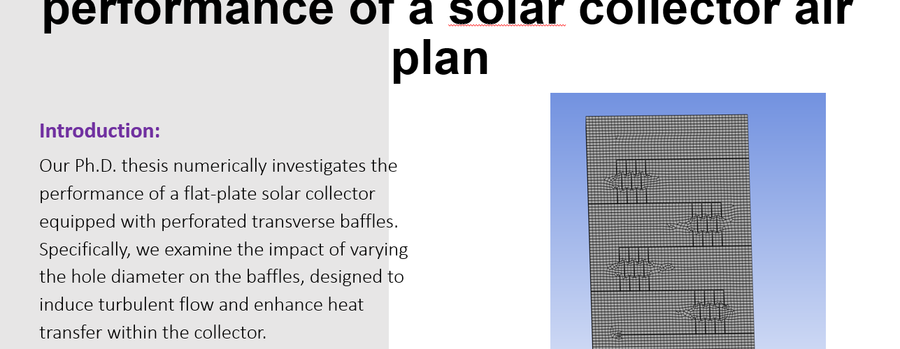 Relacja z wykładu otwartego "The performance of solar air collectors"